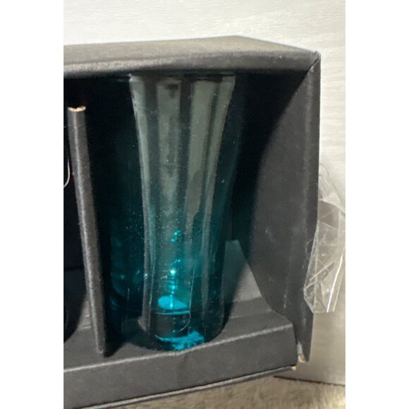 6 Bombay Colored Shot Glasses In Gift Box 2.5 Oz Capacity Multicolor Design - Picture 10 of 12